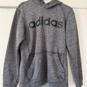 Adidas ClimaWarm Fleece in Light Gray